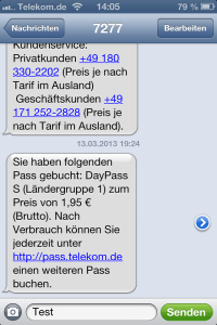 Tastatur ist eingeklappt